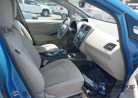 2012 Nissan Leaf Sl z USA, uszkodzony, nr VIN JN1AZ0CP3CT020607